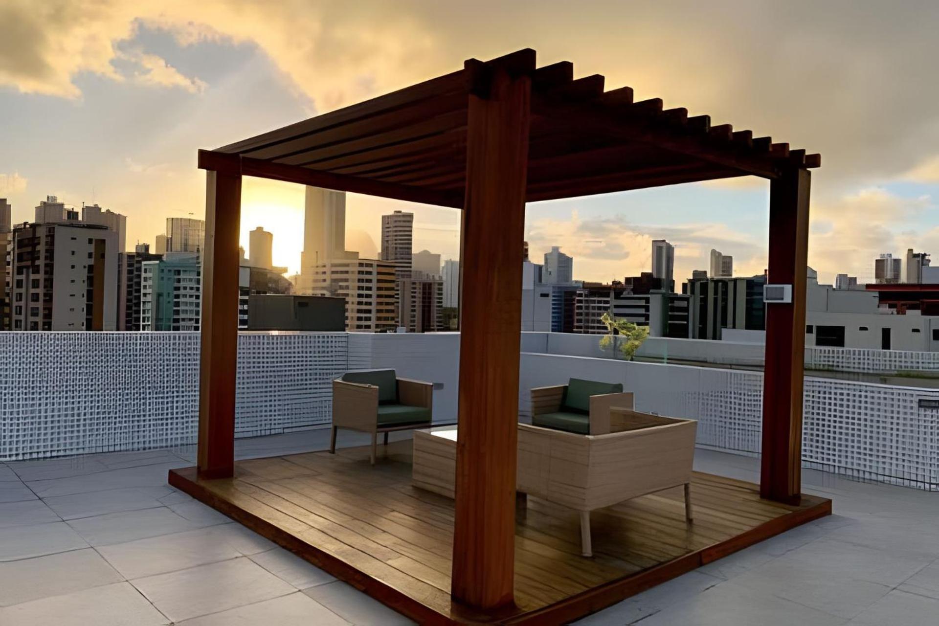 Ferienwohnung Apto Com Piscina Rooftop Em Cabo Branco. João Pessoa Exterior foto